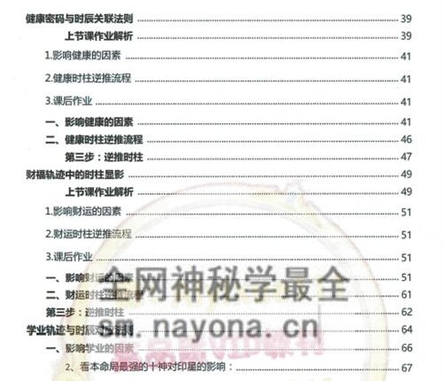 A2327易朴—坤平老师《逆推时柱讲义》PDF电子书257页