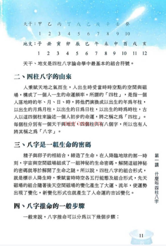 华艺博张清渊我的第一本八字学习书412页PDF