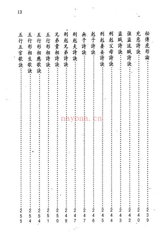 洪酉季《风鉴相法心镜》319页.PDF电子版 - 世有网-专业国学易学古籍资源库
