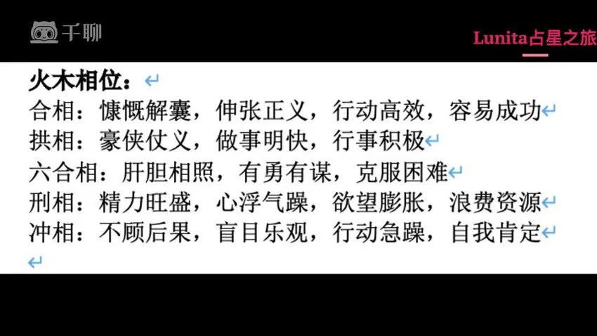 《Lunita占星系统初中高课程》（视频60集）