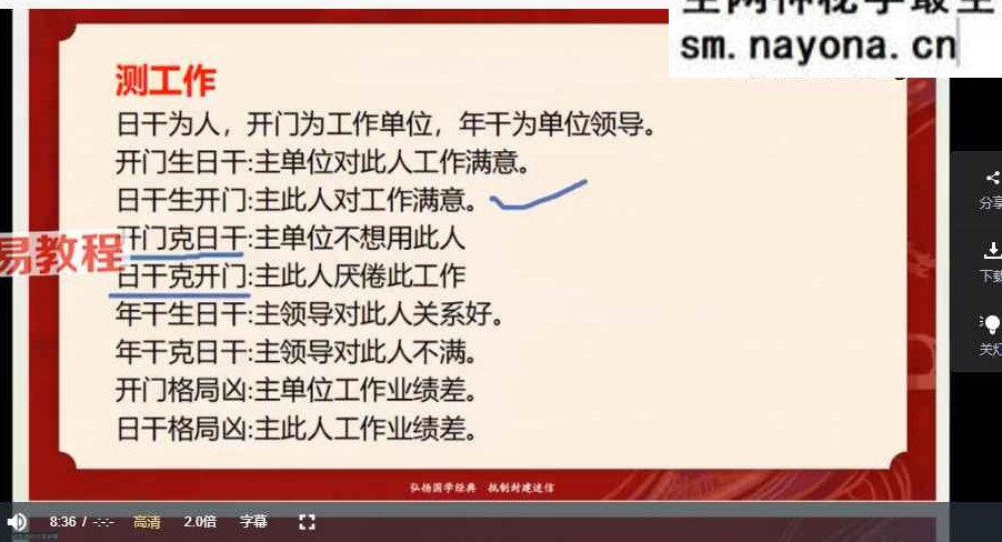 寻道2025年8月 阳盘奇门化解 课直播视频10集