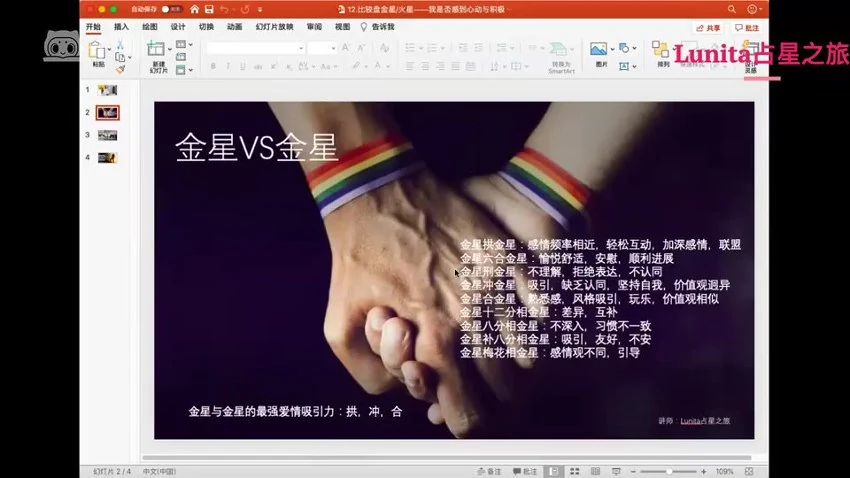 《Lunita占星合盘课程》视频32集