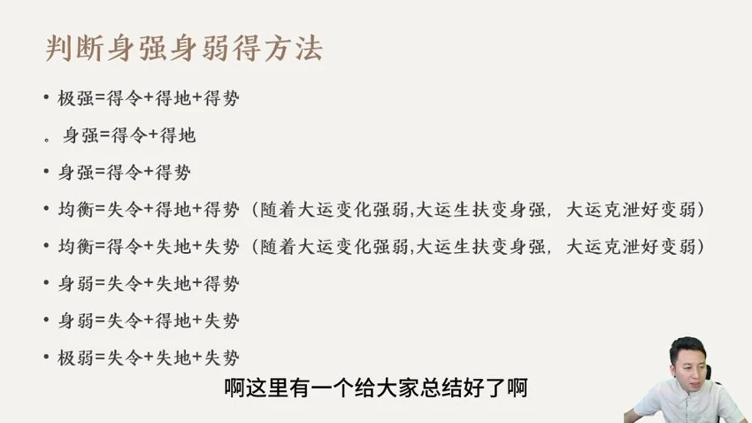 壹成《四柱八字进阶系统课》视频33集