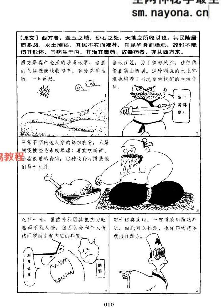 【MHHD】漫画黄帝内经素问pdf 全5册 2002 清晰