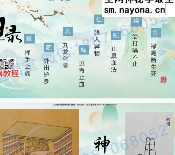 宜道堂娇阳老师天医祝由术福利课视频+课件pdf
