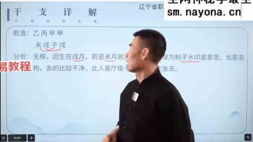 五俊老师盲派八字课程视频17集