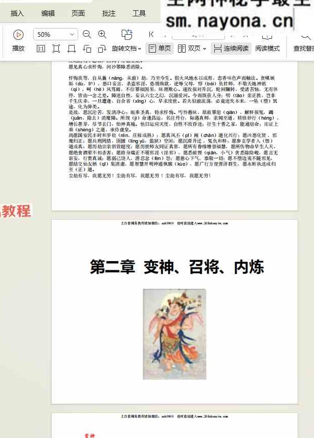 白云 张元帅飞捷报应张使者法 音频+文档pdf