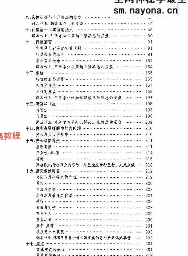 宝叔古典占星讲义+行运占星技法pdf