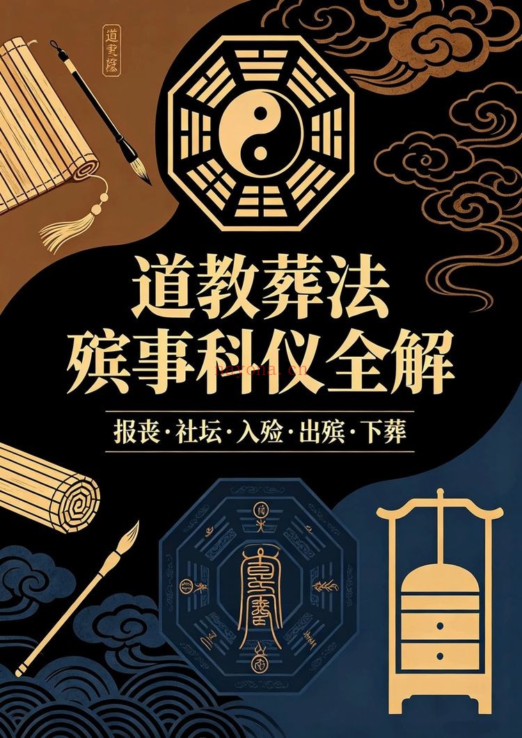 《道教葬法殡事科仪全解》PDF电子书（177页）