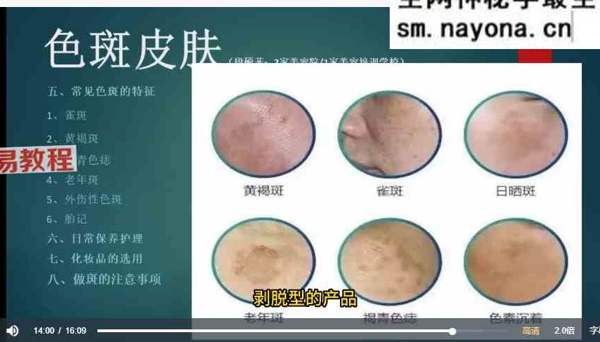 保养肌、问题肌线上课程视频31集
