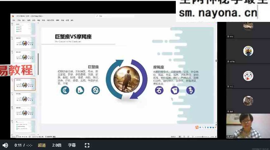 2025进化占星本命盘解读基础课视频12集