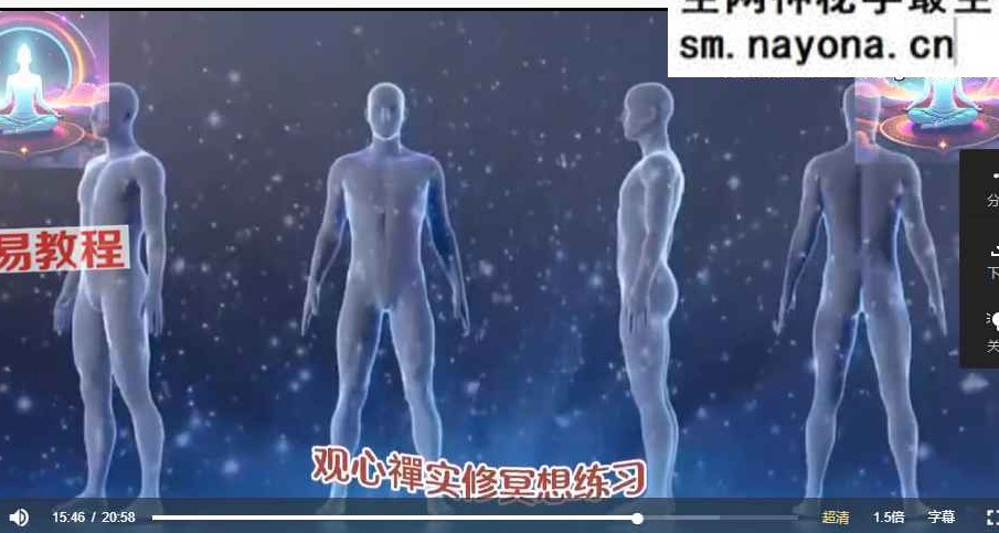 情绪三修_覌心譂实练进阶_明心覚启调频【尼诺艺术-107节课