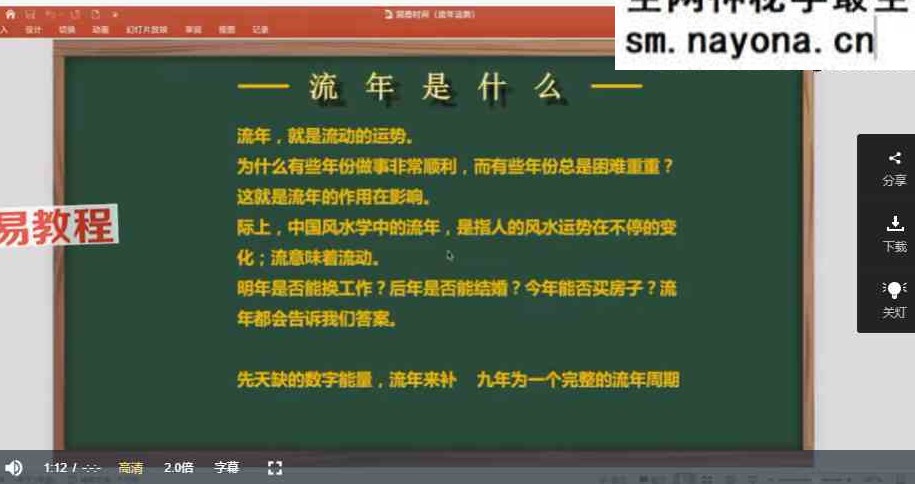 洞悉时间（流年运势）22集视频