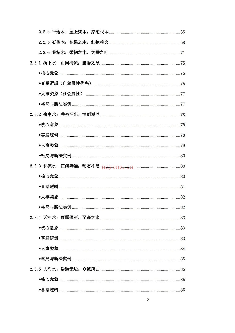 《纳音秘要》PDF电子书（292页）