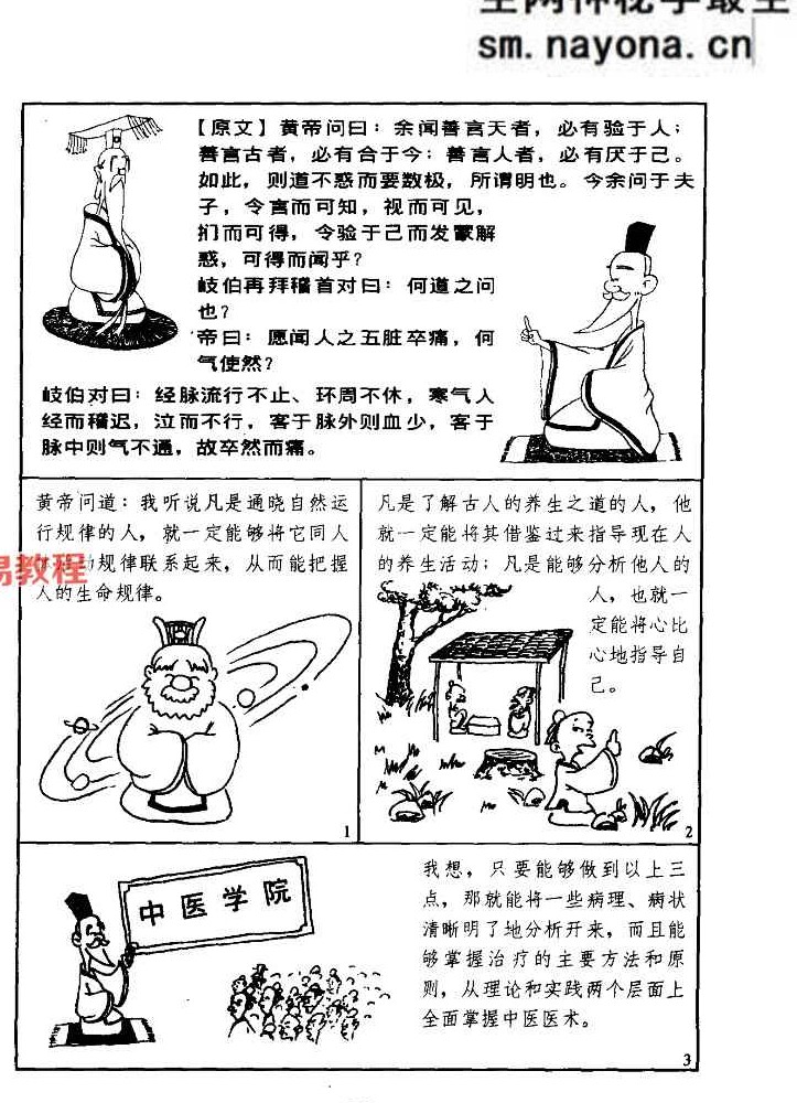【MHHD】漫画黄帝内经素问pdf 全5册 2002 清晰