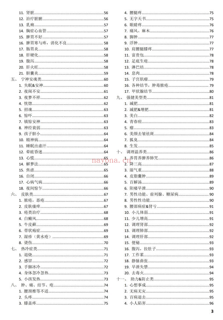 剑指祝由小妙招法术分享158页PDF 祝由术教程