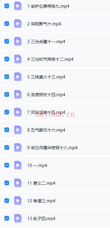 紫觉《洗水课》22节课含带练习 - 世有网-专业国学易学古籍资源库