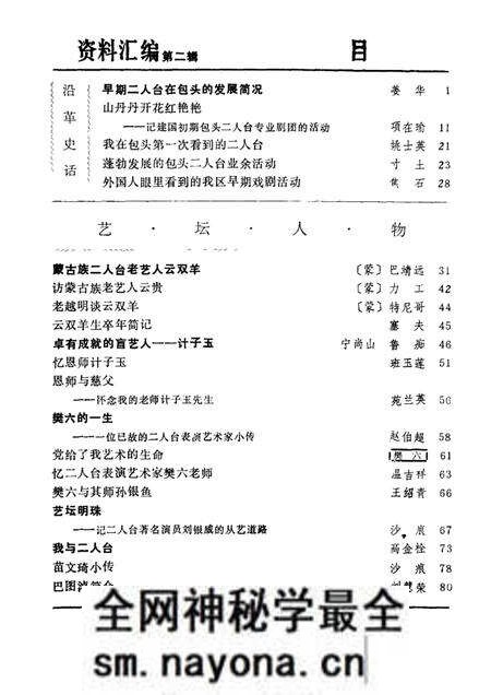 1986-包头市文艺志史资料汇编 第2辑.pdf电子版_内蒙古志预览图3 1986-包头市文艺志史资料汇编 第2辑.pdf电子版_内蒙古志预览图3