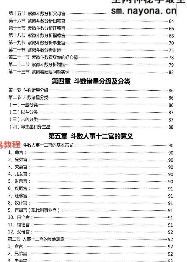 欧阳萍萍紫微斗数书籍三册电子版 pdf 530页