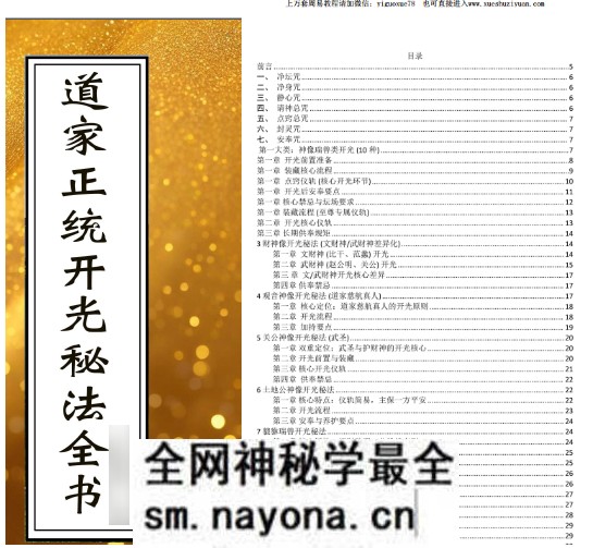 于城道道家正统开光秘法全书现代128页