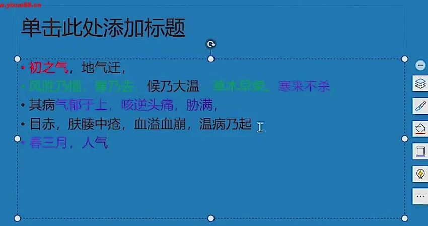 闻景堂《五运六气》视频9集