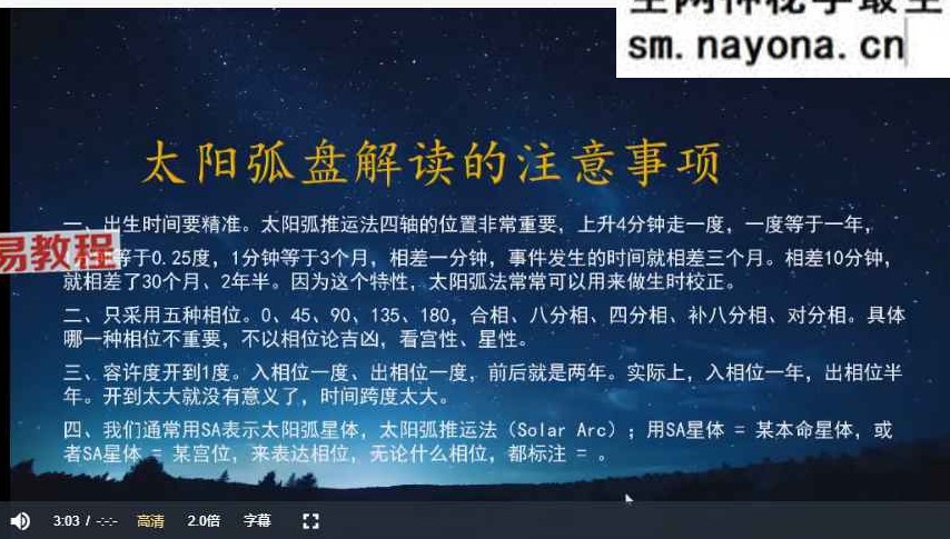小莉占星初中高级三套课程视频67集