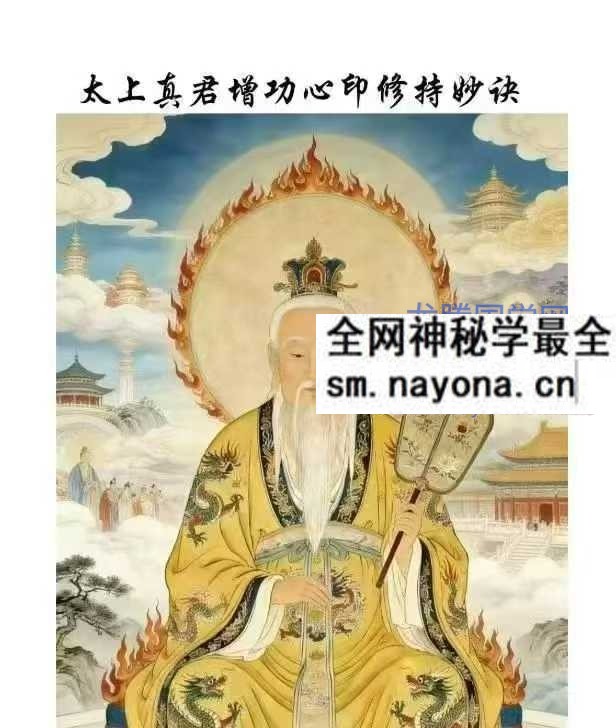 鹤韵 太上真君增功心印修持妙诀