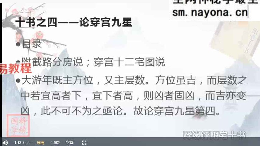 释缘评阳宅十书十卷视频34集