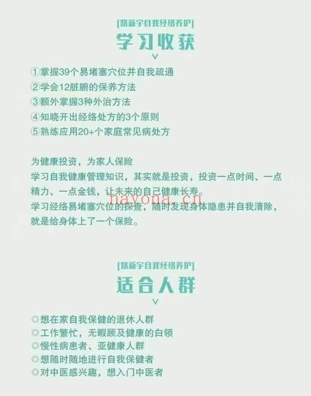 路新宇通经络调百病156节音频+视频 经络教程