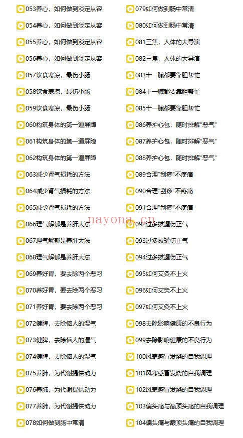 路新宇通经络调百病156节音频+视频 经络教程