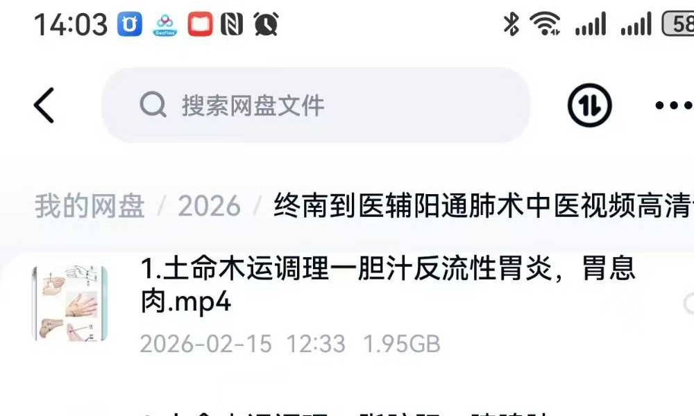 终南道医《辅阳通肺术》中医21集视频（鼻炎咽喉痛咳嗽结节）