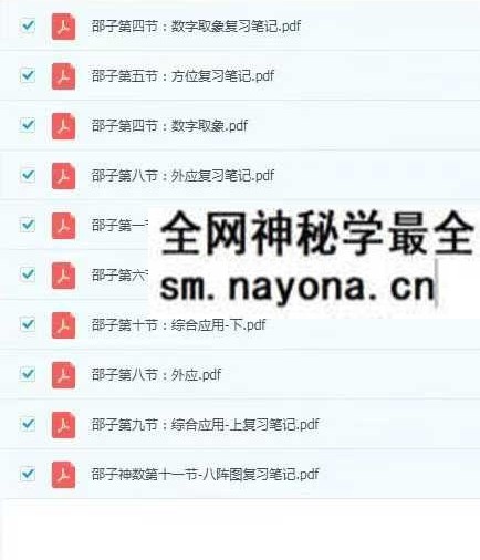 易熵 散人邵子神数 7集视频+课件