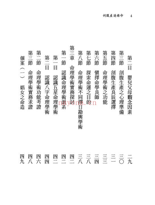 卢清和剖腹产造禄命371页PDF 八字命理