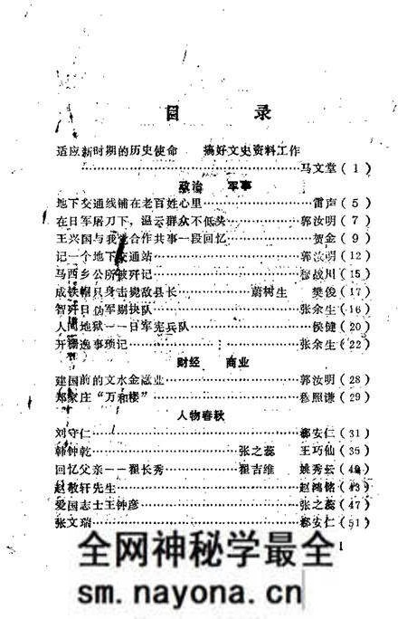 -文水文史资料 第11辑.pdf电子版_山西省志预览图2 -文水文史资料 第11辑.pdf电子版_山西省志预览图2
