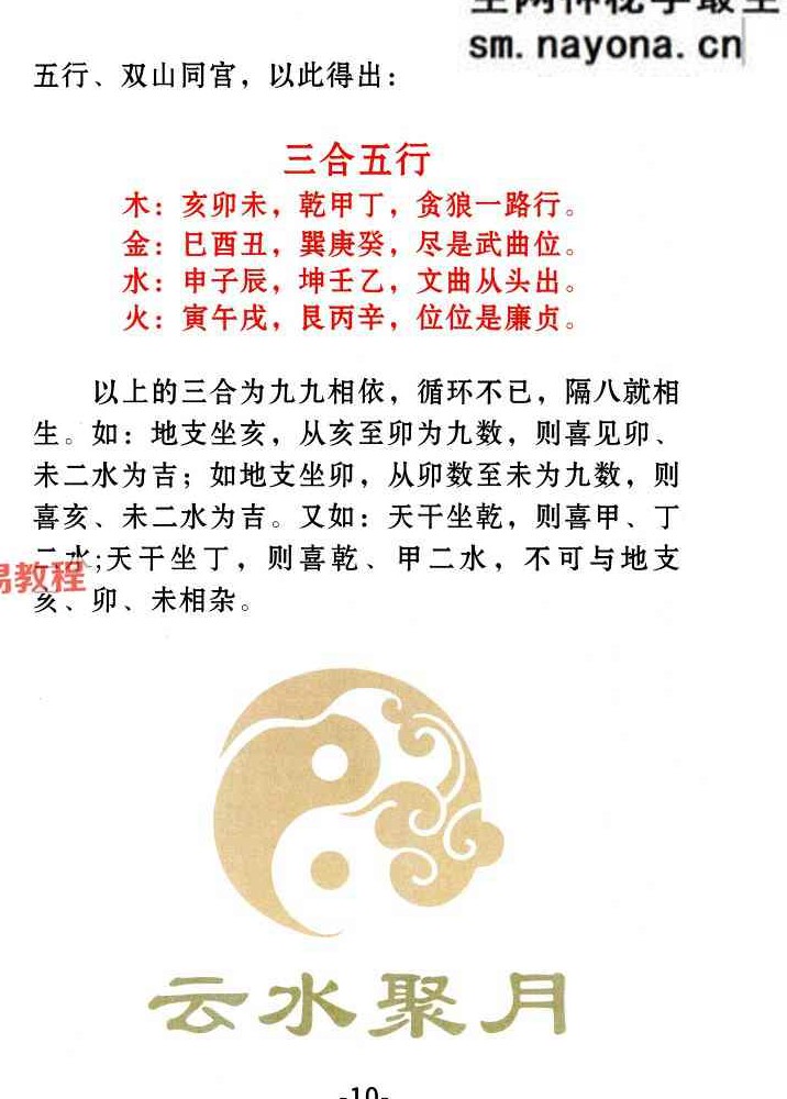 三合古法风水《三合宝录、三合龙虎砂堂前消砂分房》269页.pdf