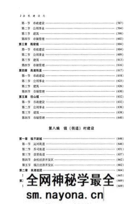 《余杭建设志 下册》.pdf电子版_浙江省志预览图4