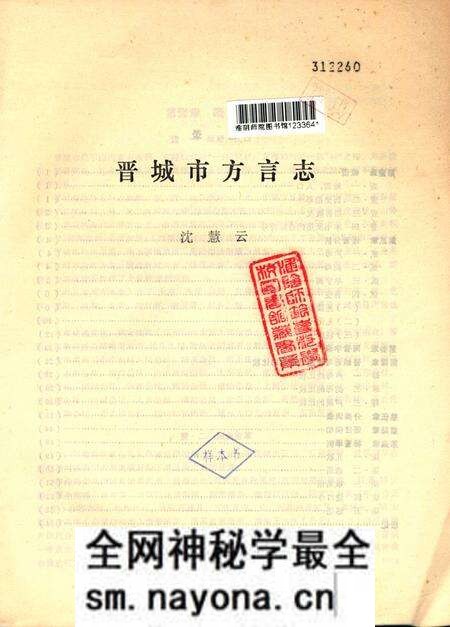 1983-晋城方言志.pdf电子版_山西省志预览图1