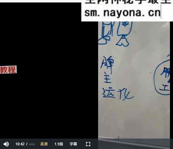 通医相卜的夜游辰 道医古法减肥塑形，高维身体真实参数 视频7节课