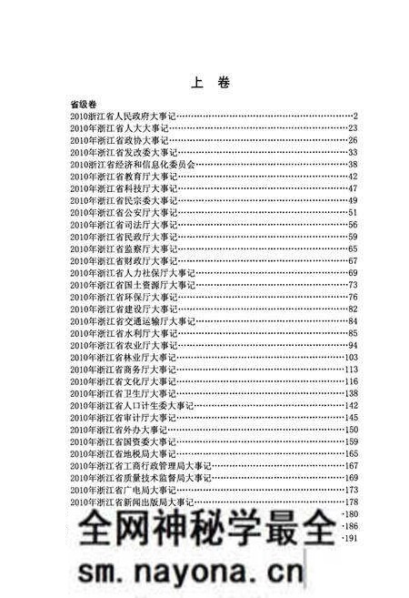 《浙江纪事 2011年(上卷)》.pdf电子版_浙江省志预览图4 《浙江纪事 2011年(上卷)》.pdf电子版_浙江省志预览图4