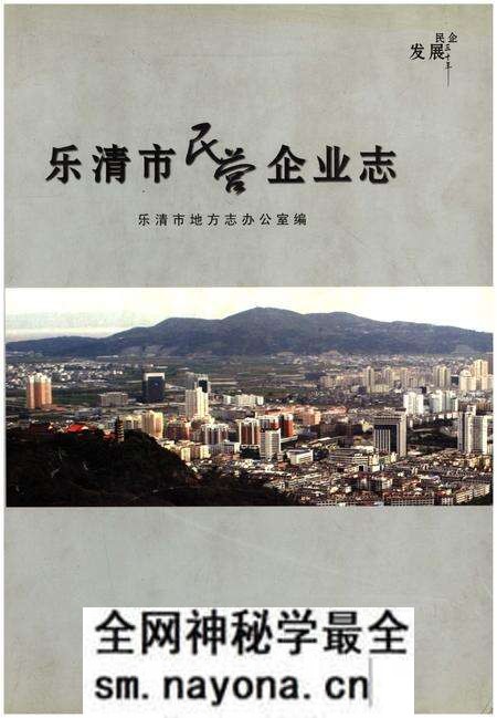 《乐清市民营企业志》.pdf电子版_浙江省志预览图
