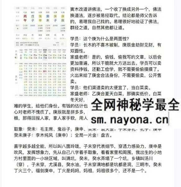 杨清娟弟子 陈家盛《丙午开悟班微信案例集》213页