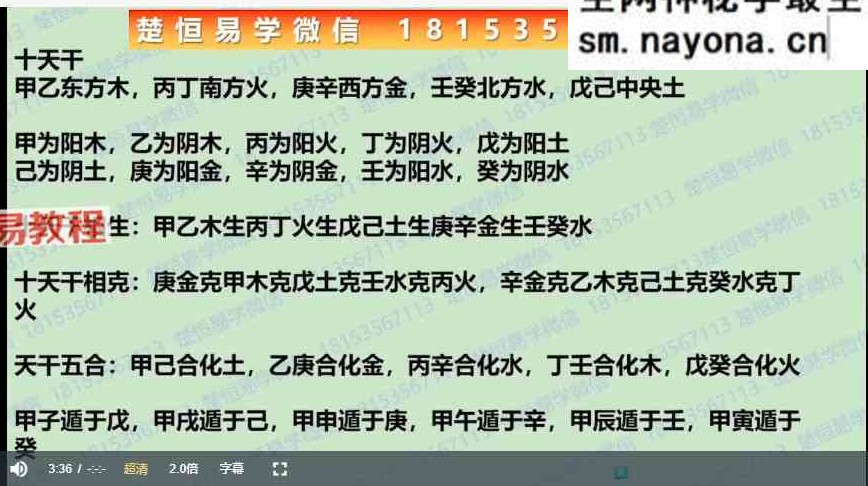 楚恒-奇门天星催财法-法和 视频3集+资料pdf