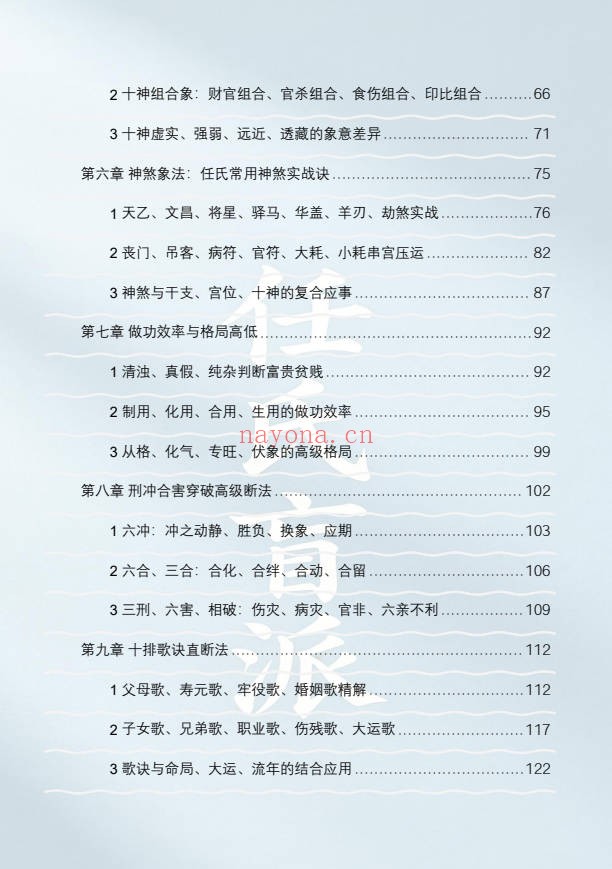 壬付红任氏盲派高级实战顶级盲派最新出炉320页PDF