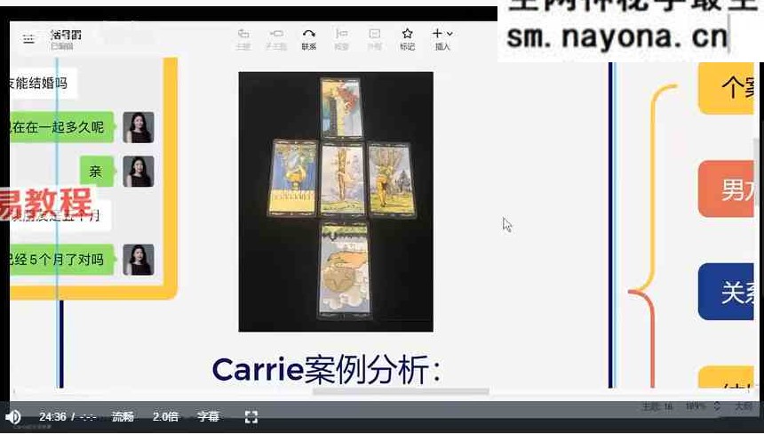 思娜-卡巴拉塔罗课程三套视频