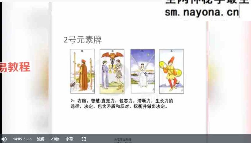 思娜-卡巴拉塔罗课程三套视频