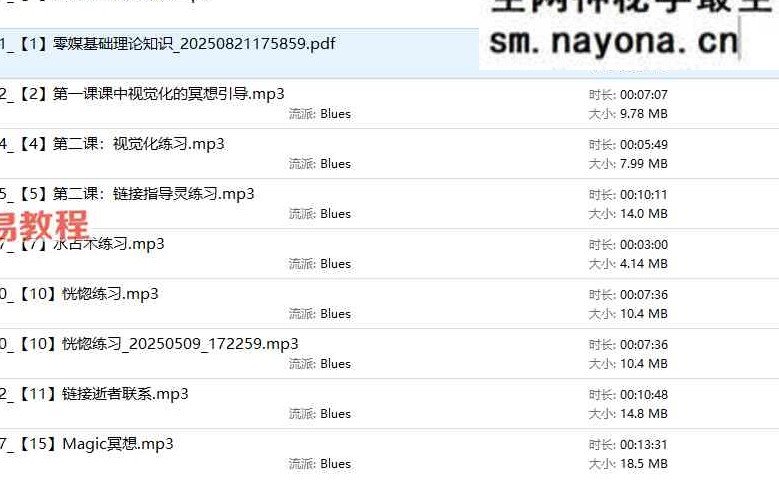 丽华 秘义女巫职业灵媒 视频+录音18集