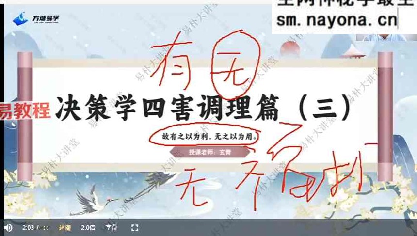 易朴玄青《奇门遁甲亲传班》视频十课件