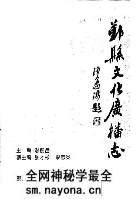 《鄞县文化广播志》.pdf电子版_浙江省志预览图1