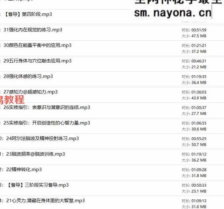 30天情绪平衡教练（个案+督导）从自我疗愈到疗愈他人的蜕变 音频