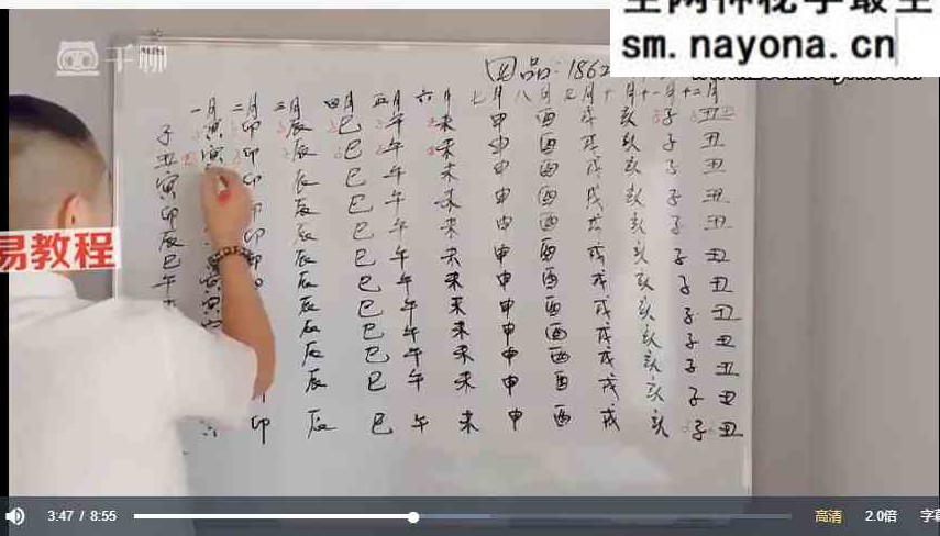 四品四柱八字系统教程63集视频